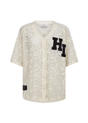 Court lace tee Pearl HAUE L'AMITIÈ